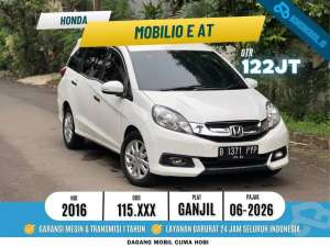 Jual bekas Honda Mobilio Metik 2016 Putih,lokasi di 