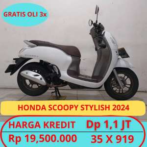 Jual bekas HONDA SCOOY STYLISH 2024 PROMO SPESIAL,lokasi di Cibubur