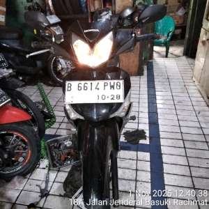 Jual bekas Honda Supra X 125 CW DD TH 2013 Mesin OK Motor Sport Berkualitas Tinggi,lokasi di Jakarta Timur