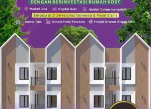 HOT Jual Kos Baru 1 Unit Lagi, Dekat Kampus UI di Pondok Cina 6KT 6KM Kota Depok lokasi di beji-3, tersedia melalui melalui situs Lamudi