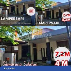 Hrg Terjun Bebas Rumah Apa Adanya Lampersari Dkt Java Mall Smrg , tersedia melalui melalui situs Rumah123
