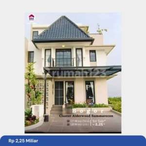 Hunian Baru di kawasan pegunungan Bogor komplek Summarecon , tersedia melalui melalui situs Rumah123