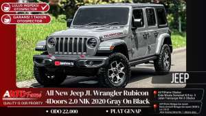 Jual bekas Jeep JL Wrangler Rubicon 4Doors 2.0 NIK 2020 Gray On Black,lokasi di 