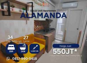Jual 2BR Furnished atas mall apartemen Bassura City tower Alamanda call Maula lokasi di jatinegara-1, tersedia melalui melalui situs Lamudi