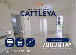 Jual 3BR tower Cattleya apartemen Bassura City atas mall kosongan call Maula lokasi di jatinegara-1, tersedia melalui melalui situs Lamudi