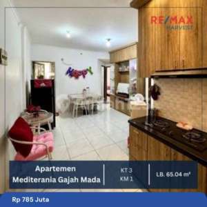 Jual Apartemen Mediterania Gajah Mada Furnished Siap Huni , tersedia melalui melalui situs Rumah123