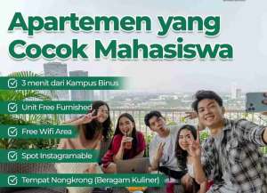 Jual Apartemen Pacific Garden Alam Sutra lokasi di panunggangan, tersedia melalui melalui situs Lamudi