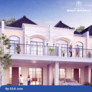 Jual Rumah Cluster Bukit Nirmala Pik 2 6x10 Lb 96 M2 2 Lantai Type Cempaka Cicilan 53 Juta Program Dp 0 Selama 5 Tahun , tersedia melalui melalui situs Rumah123