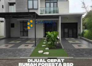 Jual Rumah Cluster Siap Huni Dekat Tol Foresta BSD Tangsel, Ea lokasi di cisauk, tersedia melalui melalui situs Lamudi