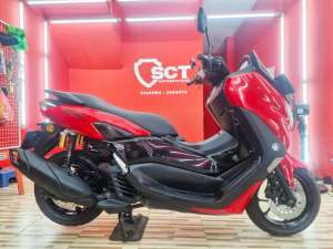 Jual bekas JualCpt90LikeNew KM21Rb PjkFeb26 YAMAHA NMAX 155 CONNECTED 2023 MERAH,lokasi di Cempaka Putih