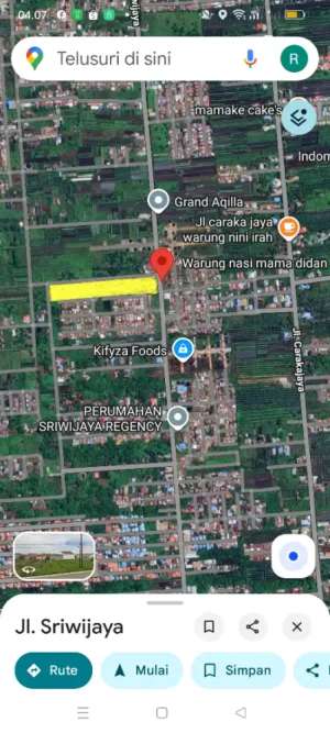 Kavling Toko dan Rumah Siap Bangun Sedia Ukuran 10X20 lokasi di Landasan Ulin, tersedia melalui melalui situs Olx