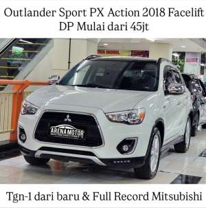 Jual bekas KM 70rb Outlander Sport PX Action Last EditionMitsubishi 2.0 AT,lokasi di 