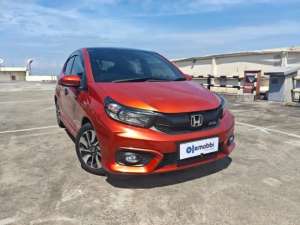 Jual bekas KM Rendah TDP 8JT - Honda Brio 1.2 RS Bensin-AT 2019 Orange,lokasi di 