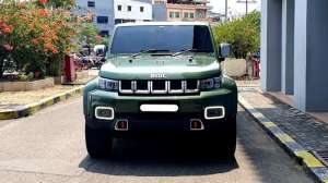 Jual bekas Km8rb baic bj40 plus turbo 4x4 awd 2024 pakai 2025 hijau,lokasi di 