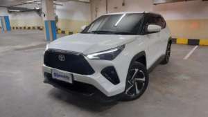 Jual bekas Like New TDP 14JT Toyota Yaris Cross 1.5 G Bensin-AT 2023 Putih,lokasi di 