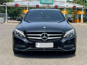 Jual bekas Mercedes-Benz C-Class C200 2014 Hitam,lokasi di Jakarta DKI