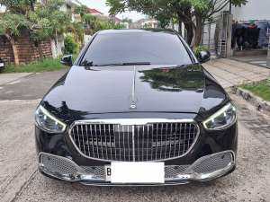Jual bekas Mercedes Benz W221 S350 NIK 2007 Converted New look Maybach S580 Black on Red bestgood looking,lokasi di Jakarta DKI