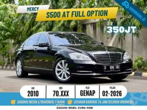 Jual bekas MERCY S500 L W221 2010 MINT CONDITION KM70 rb MERCEDES BENZ SCLASS,lokasi di 