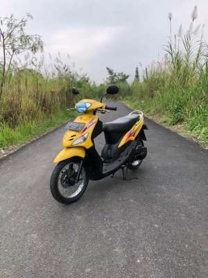Jual bekas MIO 5tl kuning istimewa,lokasi di Padalarang