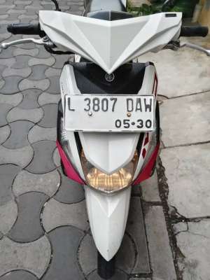 Jual bekas Mio M3 2015 Blue Core 125 CC Full Injection Plat Baru 2030 Original,lokasi di Sawahan