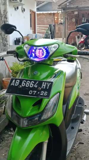 Jual bekas MIO SMILE CW11 HIJAU SLEMAN PAJAK BARU MESIN TERAWAT BODY MASIH BAGUS,lokasi di Ngaglik