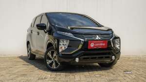Jual bekas MITSUBISHI XPANDER 1.5L EXCEED AT 2021 HITAM,lokasi di Jawa Barat
