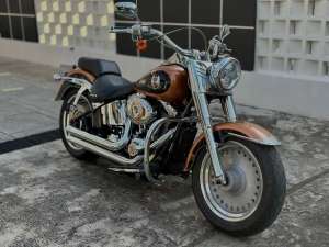 Jual bekas Moge Full Paper Harley Davidson Fatboy 105th Anniversary Bpkb Stnk lkp,lokasi di Kebayoran Lama