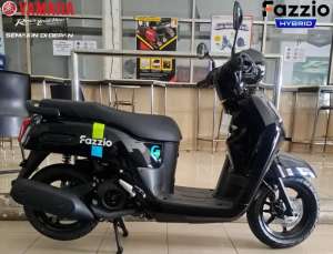 Jual bekas Motor BaruFazzio hybrid kunci biasa hitam,lokasi di Pundong
