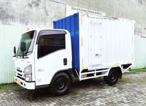 Jual bekas MULUSbanBARU MURAH CDE Isuzu elf NLR 55 TX Box besi 2020 bok 4 roda,lokasi di Jakarta DKI