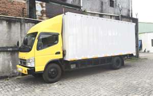 Jual bekas MURAH banBARU Mitsubishi Colt diesel canter FE 74 L box besi 2022 bok,lokasi di Jakarta DKI