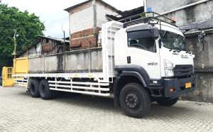 Jual bekas MURAH Isuzu Giga tronton 6x4 FVZ 34 U load bak los 2025 Flat deck bed,lokasi di Jakarta DKI
