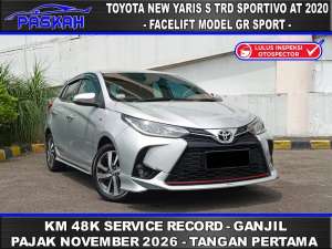 Jual bekas New Model Km48rb Toyota Yaris S TRD 2020 Yaris S TRD Sportivo 2020,lokasi di 