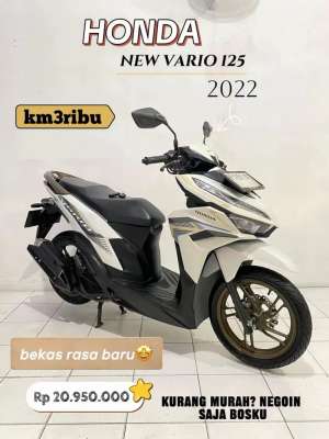 Jual bekas NEW VARIO 125 2022 KM 3 ribu,lokasi di Semarang Timur