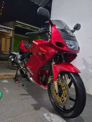 Jual bekas Ninja RR Old Maroon Th 2007,lokasi di Brebes