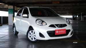 Jual bekas NISSAN MARCH 1.2L MT 2014 PUTIH,lokasi di Jawa Barat