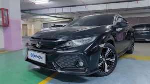 Jual bekas OLXmobbi TDP 15JT Honda Civic 1.5 E Hatchback Bensin-AT 2018 Hitam,lokasi di 