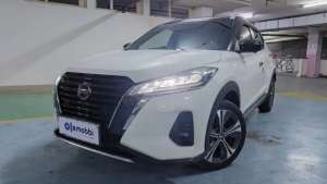 Jual bekas OLXmobbi TDP 16JT Nissan Kicks 1.2 Bensin-AT 2023 Putih,lokasi di 