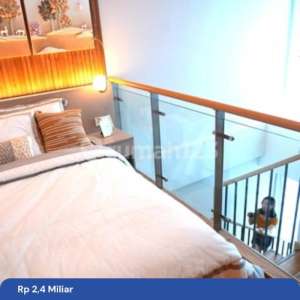 Penthouse Loft Terbaik Dekat Tol JORR dan Stasiun Siap Huni dan Free Furnish di Jakarta Selatan , tersedia melalui melalui situs Rumah123