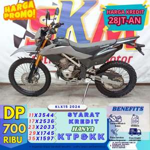 Jual bekas proses KTPKK DP 700 lngsng gas KLX 2024 cash credt,lokasi di Kebayoran Lama