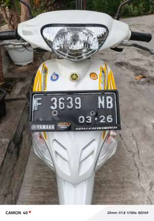 Jual bekas RESTORASI RINGAN MIO SPORTY BASIC SMILE PUTIH 2011 LOKASI DEPOK 1,lokasi di Pancoran Mas