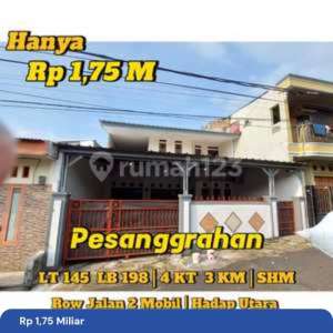 Rumah 1 Lantai Siap Huni Lebar 10 Meter Ulujami Pesangrahan Jakarta Selatan , tersedia melalui melalui situs Rumah123