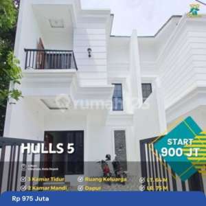 Rumah 2 LT modernis harga 900jutaan all in biaya KPR dan sisa 2 unit , tersedia melalui melalui situs Rumah123