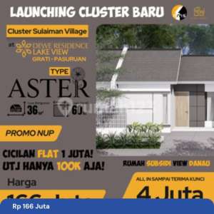 Rumah Aster 3660 Pasuruan - 5 Menit dari Sarana Pendidikan , tersedia melalui melalui situs Rumah123
