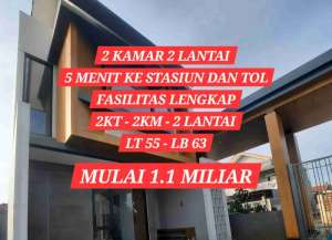 RUMAH CIPUTAT DIJUAL TANGERANG SELATAN lokasi di ciputat-2, tersedia melalui melalui situs Lamudi