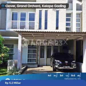 Rumah Clover Grand Orchard Kelapa Gading, Jakarta Utara , tersedia melalui melalui situs Rumah123