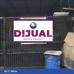 Rumah Dengan Potensi Bisnis Dan Tempat Tinggal Di Pinggrir Jalan Perumahan Dukuh Zamrud. Bekasi , tersedia melalui melalui situs Rumah123