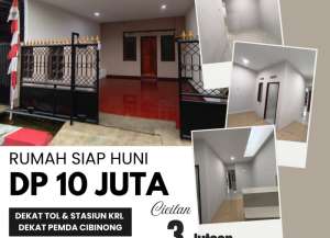 Rumah di Puri Nirwana Cibinong Cukup DP 10 Juta Cicil 3 Jutaan Dekat TOLStasiun lokasi di cibinong, tersedia melalui melalui situs Lamudi