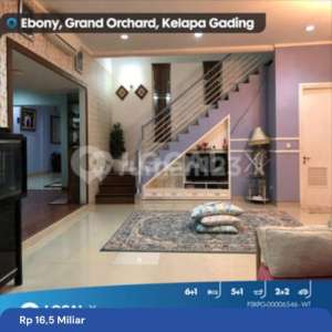 Rumah Grand Orchard Ebony Kelapa Gading, Jakarta Utara , tersedia melalui melalui situs Rumah123
