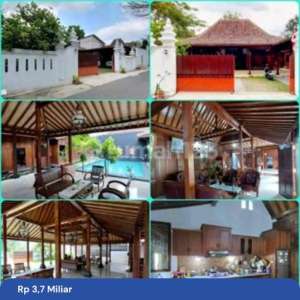 Rumah Joglo Sangat Strategis Dengan Kolam Renang Kaliurang Km 12 , tersedia melalui melalui situs Rumah123