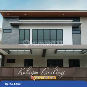 Rumah Lux Kelapa Gading Janur Indah Luas 220m2 - 2 Lantai Minimalis , tersedia melalui melalui situs Rumah123